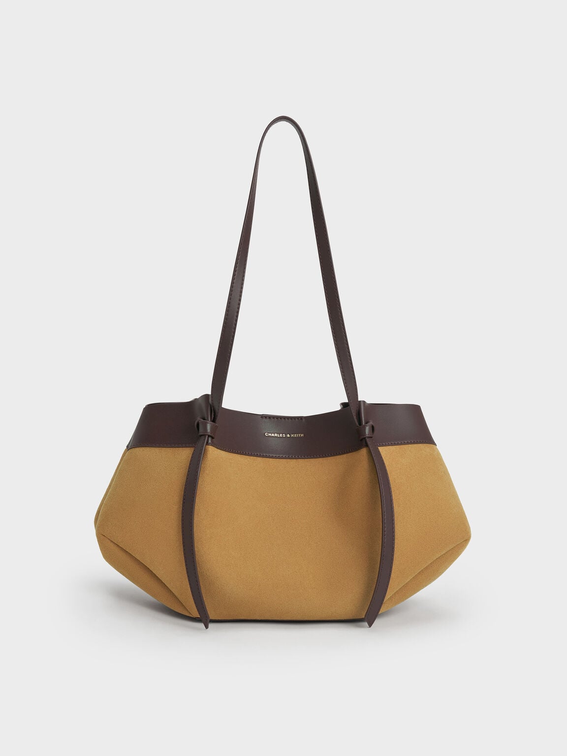 Calla Faux Suede Tote Bag